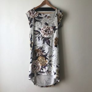Maison Martin Margiela MM6 Floral Print Velvet XS